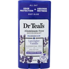 Dr. Teal's by Dr. Teal's Aluminum Free Deodorant - Magnesium+ Lavender Vanilla & Essential Oils --75g/2.65oz