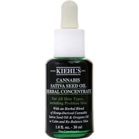 Kiehl's by Kiehl's Cannabis Sativa Seed Oil Herbal Concentrate --30ml/1oz