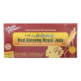 Prince Of Peace Red Ginseng - Royal Jelly - 10 Cc - 10 Count