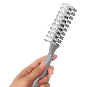 Gray Vent Hair Brush Pack of 12 Vented Detangling Brush for All Hair Types Curly Hair Detangler Brush with Plastic Bristles