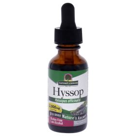 Hyssop - 2000mg by Natures Answer for Unisex - 1 oz Dietary Supplement