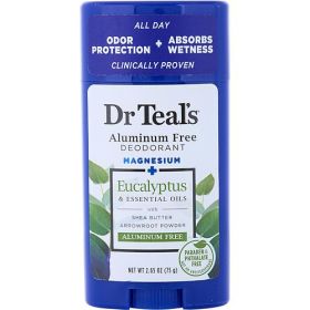 Dr. Teal's by Dr. Teal's Aluminum Free Deodorant - Magnesium+ Eucalyptus & Essential Oils --75g/2.65oz