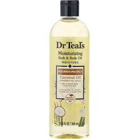 Dr. Teal's by Dr. Teal's Moisturizing Bath & Body Oil - Moisture+ Nourishing Coconut Oil & Essential Oils --260ml/8.8oz