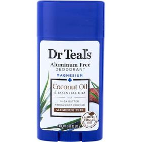 Dr. Teal's by Dr. Teal's Aluminum Free Deodorant - Magnesium+ Coconut Oil & Essential Oils --75g/2.65oz