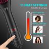 Hair Straightener Brush with Ionic Generator by MiroPure, 30s Fast MCH Ceramic Even Heating, 11 Temperature Control