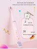 Sonic Children's Electric Toothbrush Kids 3 To 15 Years Old Oral Care Cartoon Animal Pattern Elephant USB Charging Tooth Brush