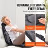 VEVOR Massage Seat Cushion with Heat, 6 Vibration Motors Seat Massage Pad, Vibrating Massage Chair Mat with 5 Mode & 4 Intensities