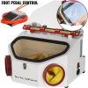 Twin Pen Sandblaster Double Pen Sand Blaster Machine for Dental Lab 2 Tanks Lamp