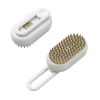 Steam brush for cats and dogs