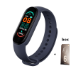 M6 Smart Bracelet Men Fitness Smart Wristband Women Sports Tracker Smart Watch Play Music Bracelet M6 Band For Adriod IOS