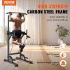 VEVOR Power Tower Dip Station, 10-Level Height Adjustable Pull Up Bar Stand