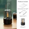 Portable Mini Aroma Diffuser USB Air Humidifier Essential Oil Night Light Cold Mist Maker Sprayer For Home Gift Air Two Enhancing Spacecraft Superior