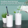 Toothbrush Holder Wall Mounted Automatic Toothpaste Dispenser Squeezer Kit